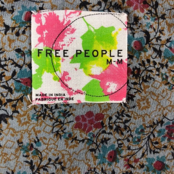 Free People Embroidered Racerback Tank - Picture 5 of 6